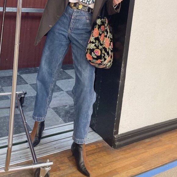 Donald J Pliner 1990's Western Couture Ankle Boots in Like New Condition - Picture 4 of 13